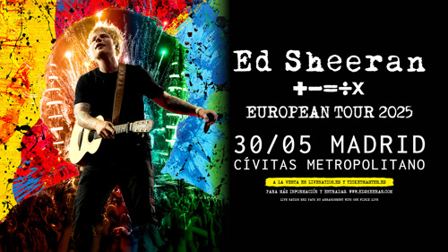 Ed Sheeran's Second Night in Concert in Madrid