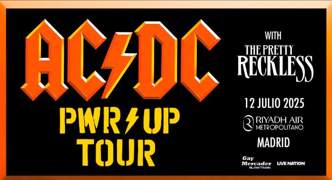 AC DC in Concert Madrid 12 July