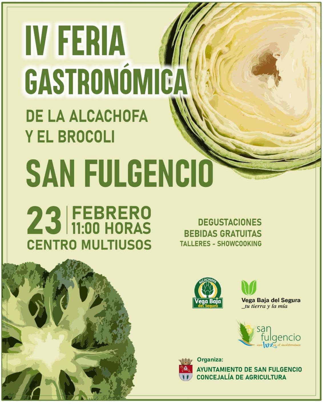 Artichoke and Broccoli Gastronomic Fair in San Fulgencio