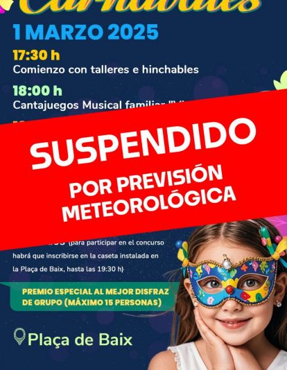 Elche Carnival cancelled