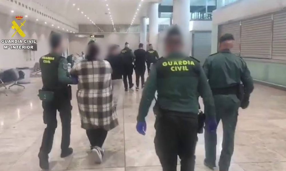 Guardia Civil Arrest Alicante Airport