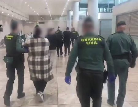 Guardia Civil Arrest Alicante Airport