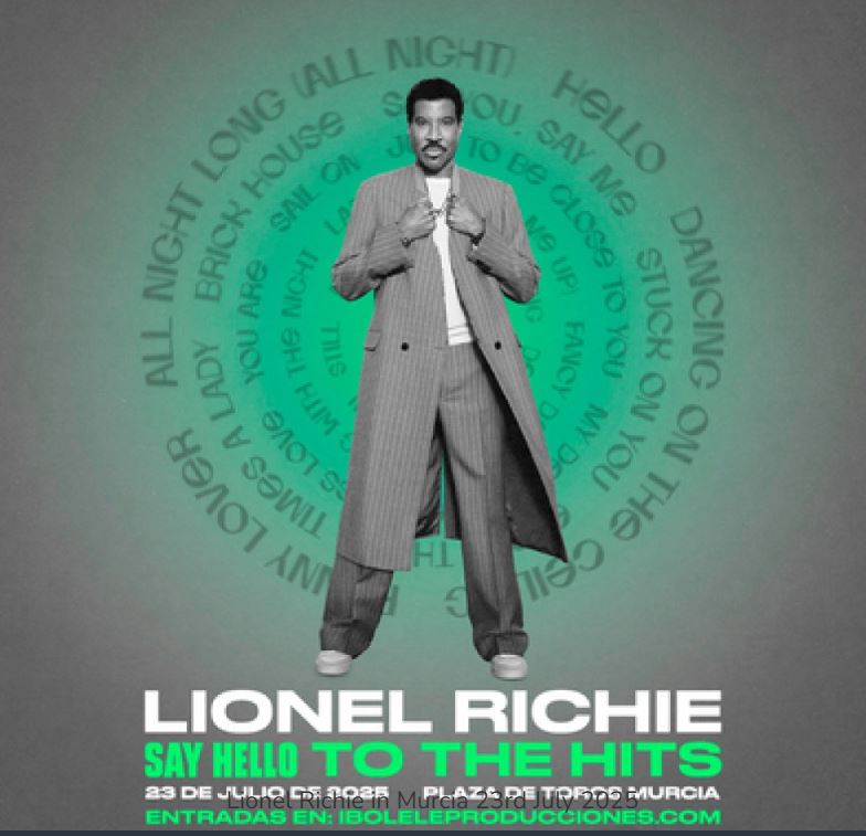 Lionel Richie in Murcia 23rd July