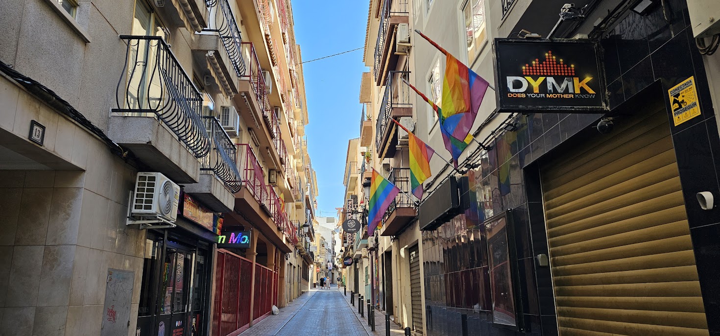 Rainbow Flags Benidorm