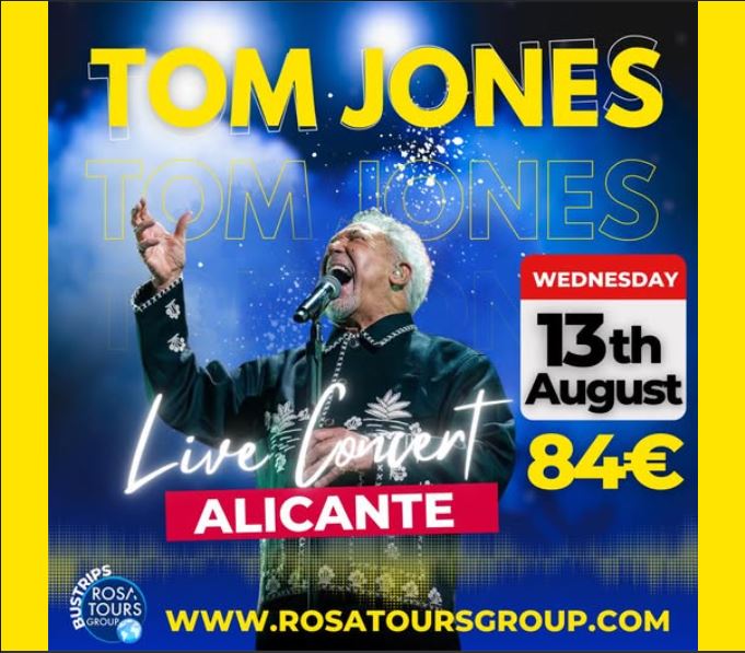 Tom Jones in Concert Alicante