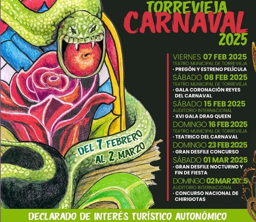 Torrevieja Carnival 2025