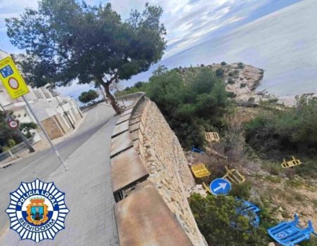 Benidorm Local Police Barriers