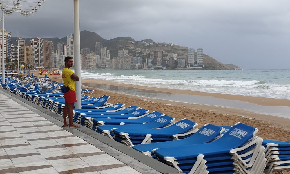 Benidorm storm