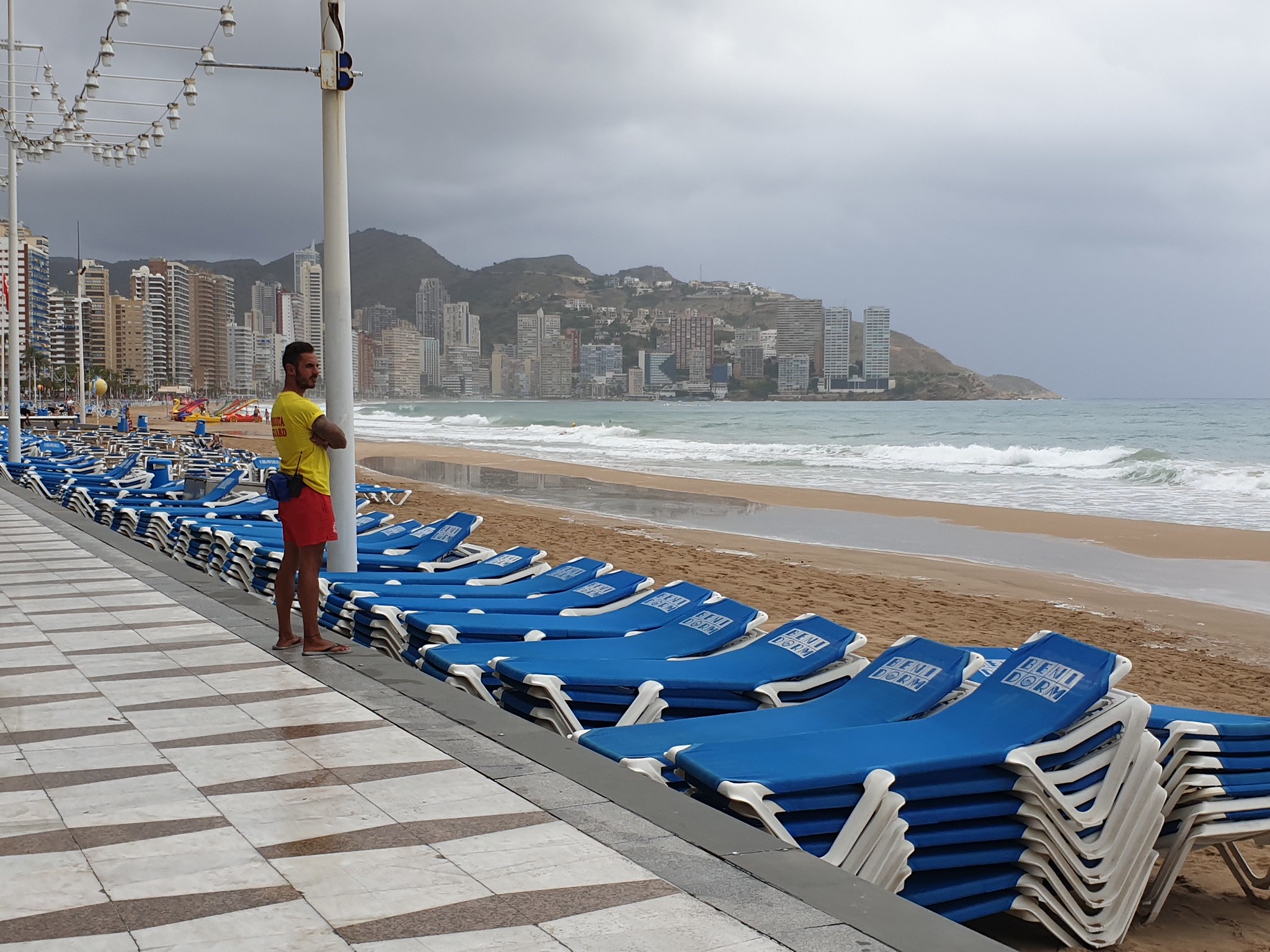 Benidorm storm