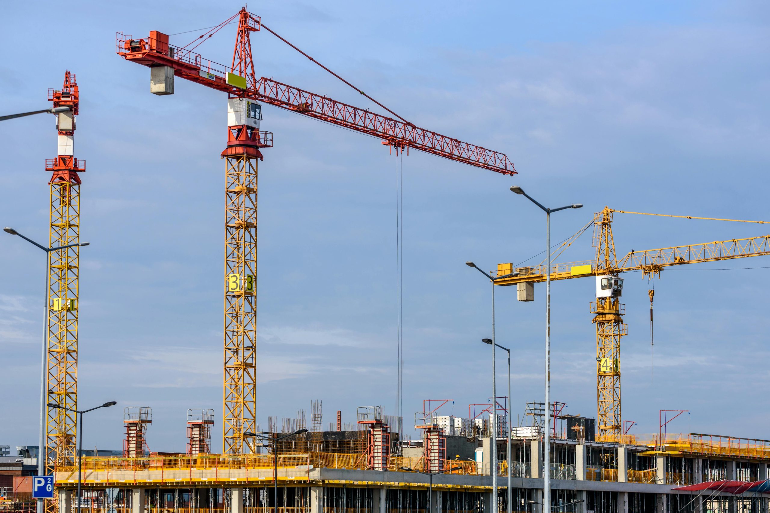 Building Works Cranes