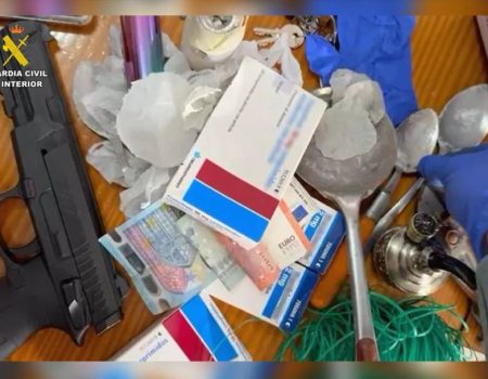Guadia Civil Santa Pola Drugs Den