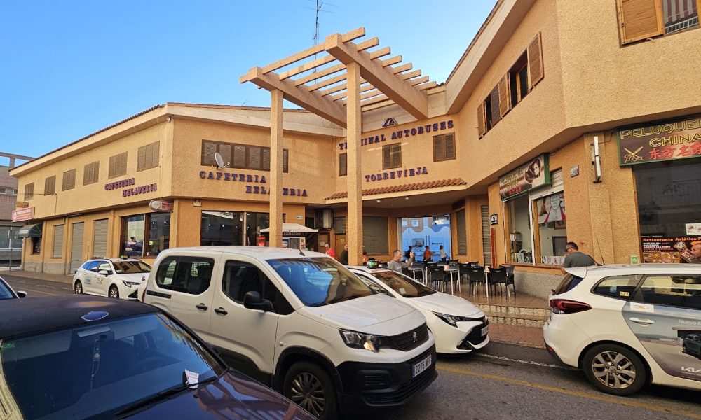 Torrevieja Cars at Bus Station