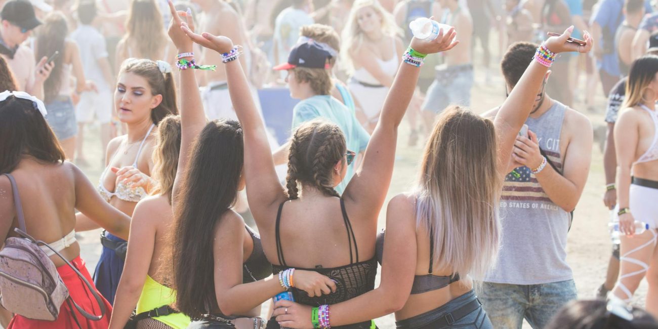 several people at a party
