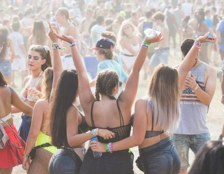 several people at a party