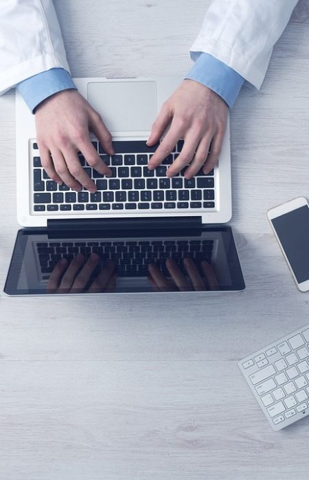 computer, business, typing, keyboard, laptop, doctor, medical care, desk, doctor, doctor, doctor, doctor, doctor