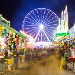 ferris wheel, fair, ride, folk festival, prater, night, fairground, happy, multicoloured, entertainment, hype, pleasure, colorful, people, fair, prater, prater, fairground, fairground, fairground, fairground, fairground