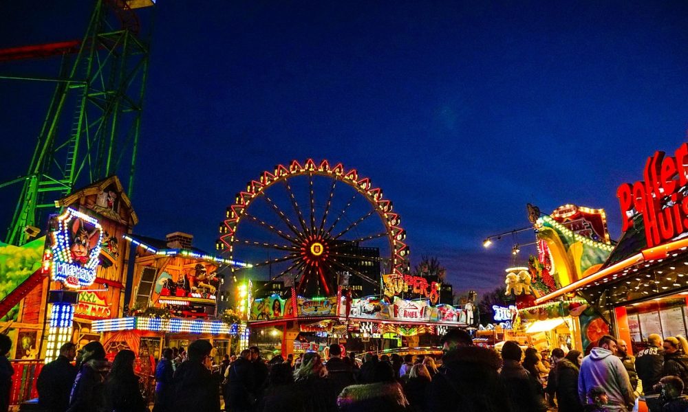 fun fair, amusement park, hamburger dom, traveling carnival, night, fun fair, fun fair, fun fair, fun fair, fun fair