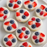 Yoghurt Berry Frozen Bites. Perfect summer treats.