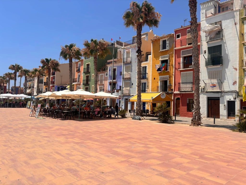 Coloured houses in Villajoysoa. Photo by - Photosmj