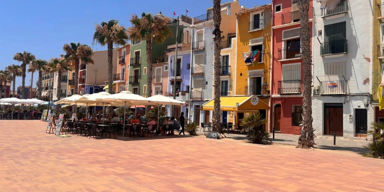 Coloured houses in Villajoysoa. Photo by - Photosmj