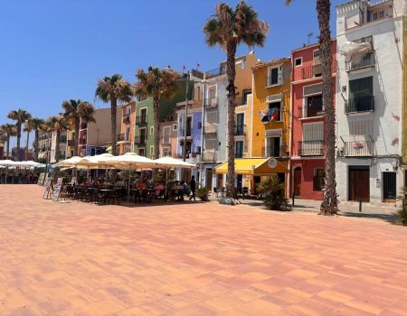 Coloured houses in Villajoysoa. Photo by - Photosmj