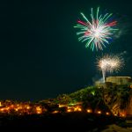 fireworks display during night time