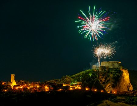 fireworks display during night time