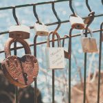 closeup photography of padlock at daytime