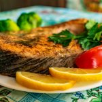 a plate of food