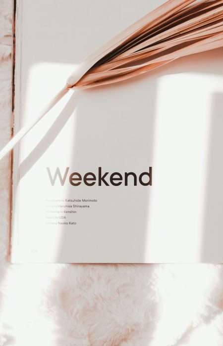 white and brown book page