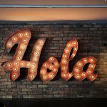 Hola LED signage