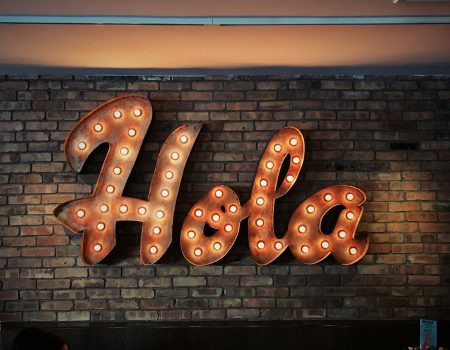 Hola LED signage