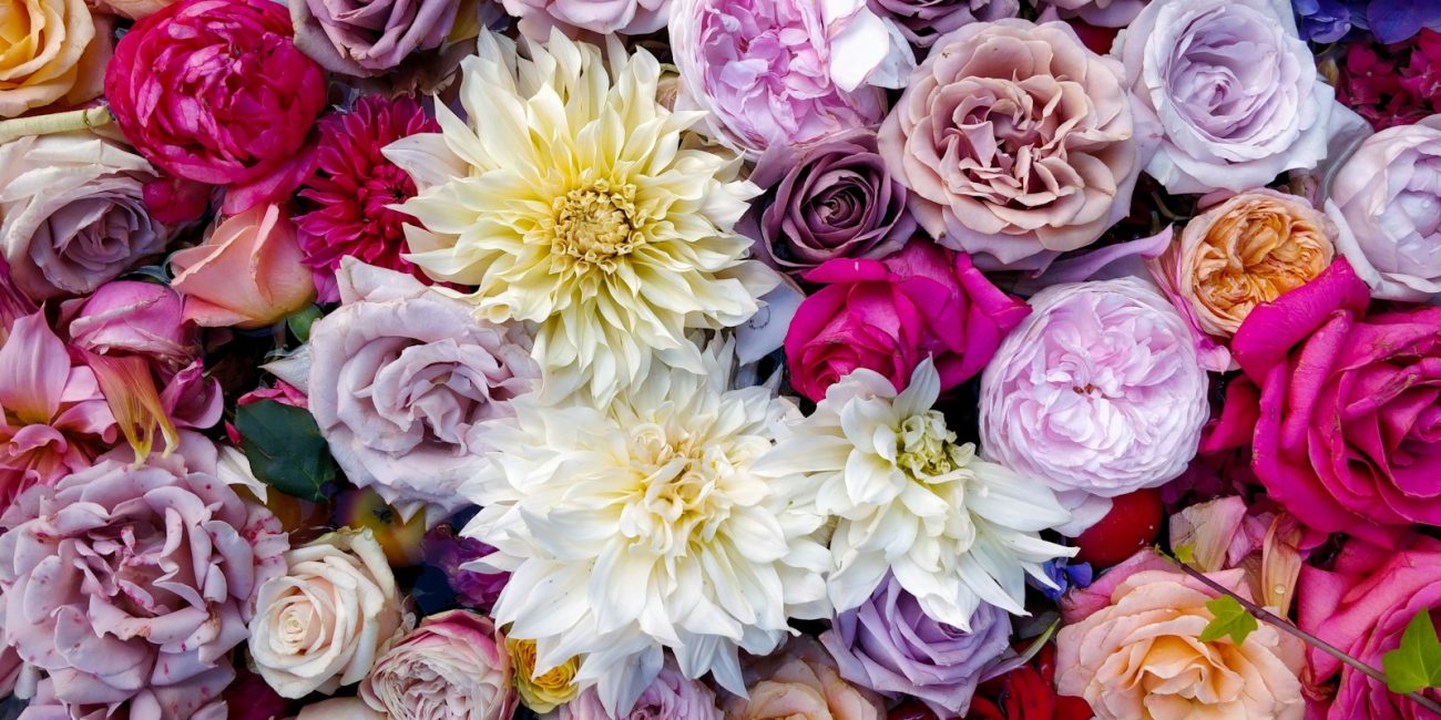 variety of flowers bouquet
