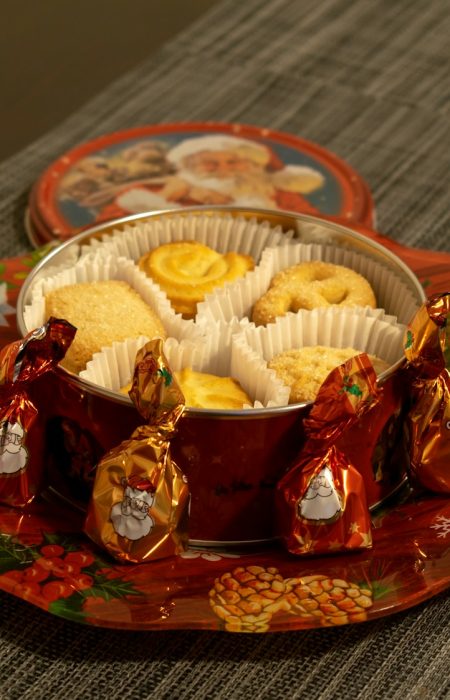 red and white ceramic cup on red and white ceramic round plate