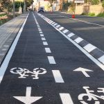 Two new bike lanes in Villajoyosa