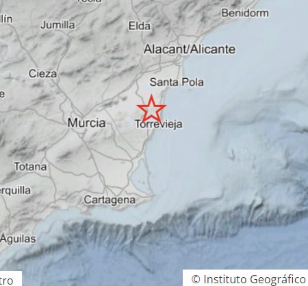 Earthquake strikes Benijófar, Rojales and several nearby towns