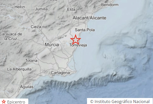 Earthquake strikes Benijófar, Rojales and several nearby towns