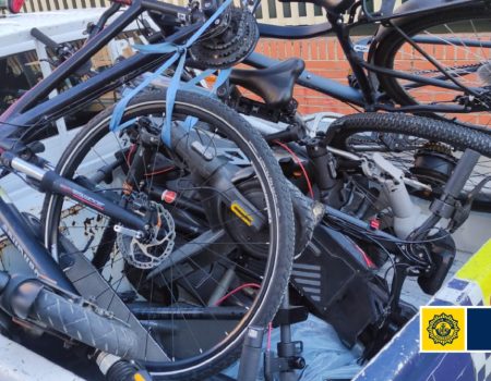 Man arrested trying to board a ferry with a car full of stolen goods