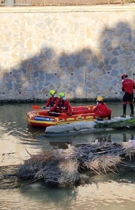 Alicante Fire Brigade Body Orihuela river