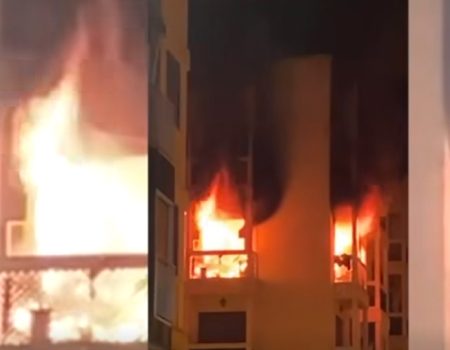 Alicante Fire Brigade Crevillente fire