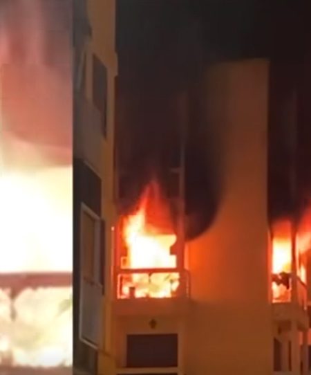 Alicante Fire Brigade Crevillente fire