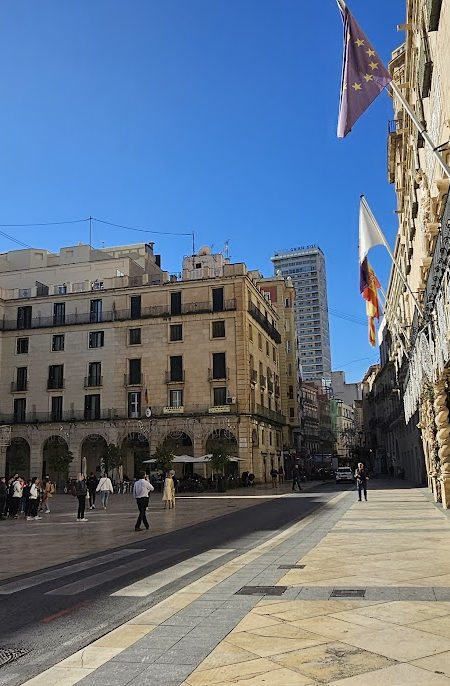 Alicante Town Hall Square Courts Town Hall