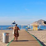 Benidorm Town hall eldery lady