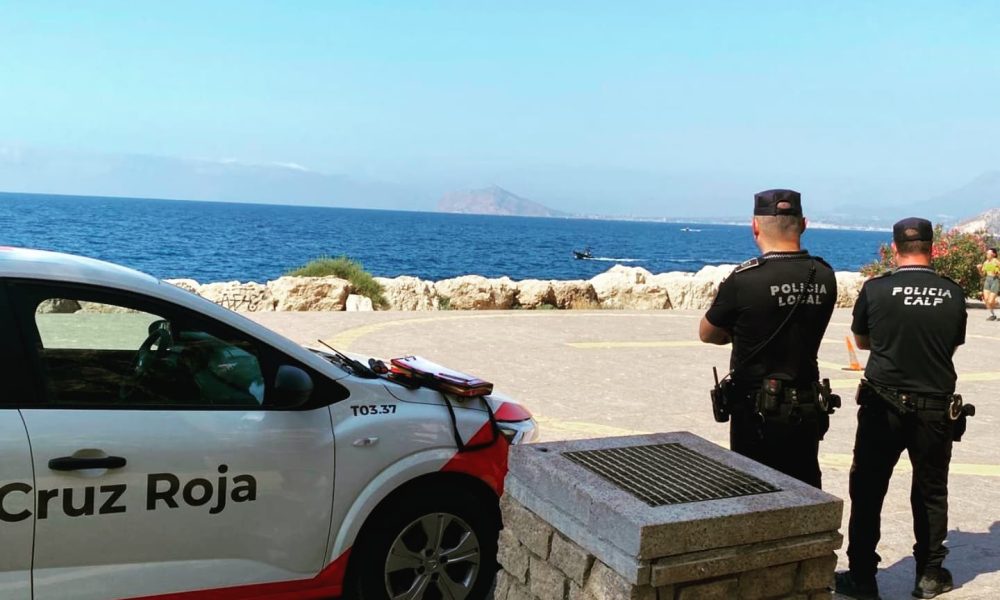 Calpe red cross local police