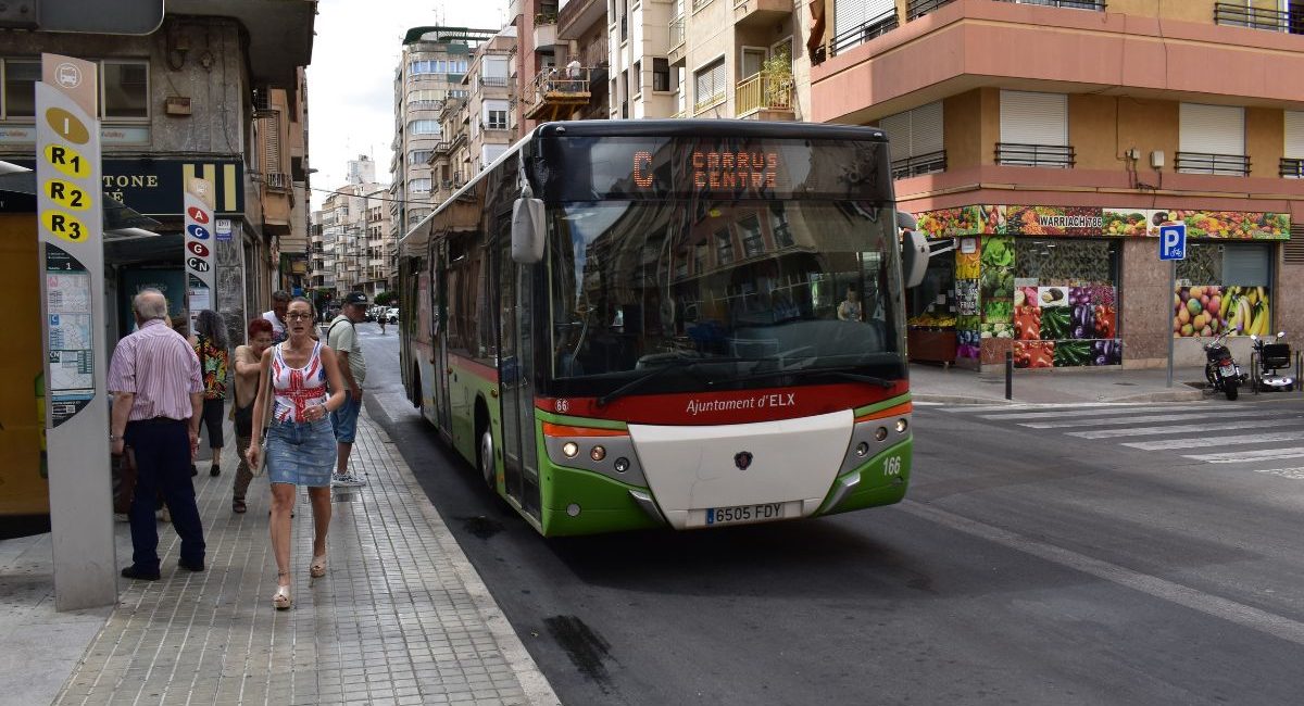 Elche Town Hall bus