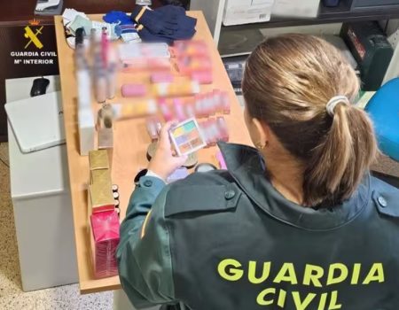 Guardia Civil Calpe perfume thefts