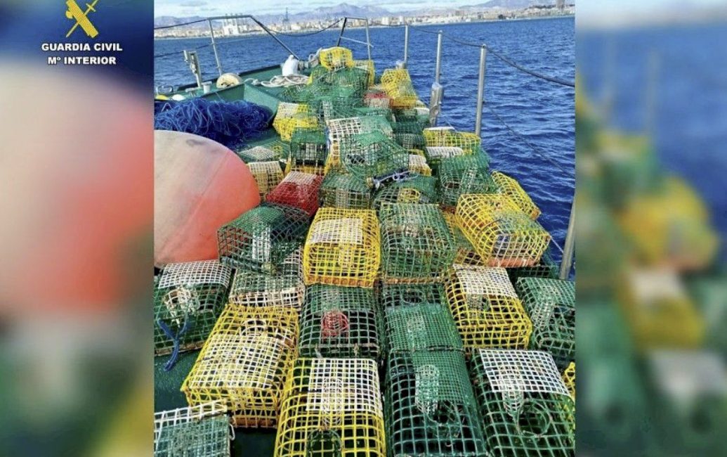Guardia Civil fish traps