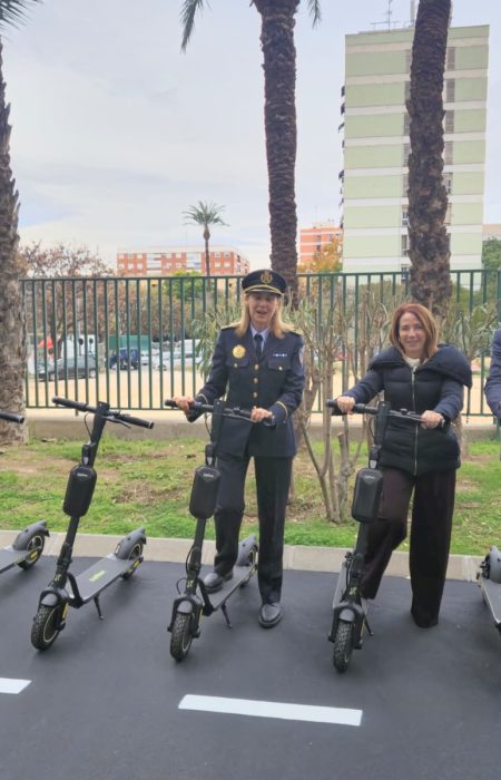 Murcia Town Hall e scooter training