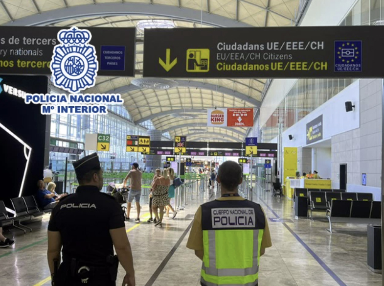 National Police Alicante airport