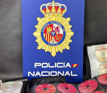 National Police Pirate TV arrest